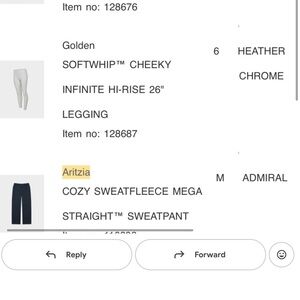 Aritzia Heather Chrome Leggings